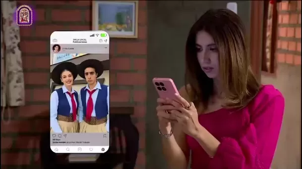 Alessia comenzó a sospechar de Jimmy luego de que él terminara la llamada y apagara su teléfono/América TV Alessia comenzó a sospechar de Jimmy luego de que él terminara la llamada y apagara su teléfono/América TV