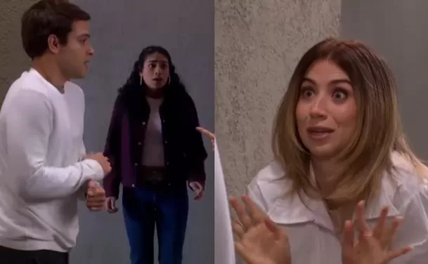 Alessia prometió guardar el secreto de July y Cristóbal. Foto y video: América TV Alessia prometió guardar el secreto de July y Cristóbal. Foto y video: América TV