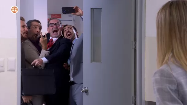 Alessia rompió en llanto al ver a Diego celebrando con juez que encarcelará a Jimmy por 5 años. Fuente: AméricaTV Alessia rompió en llanto al ver a Diego celebrando con juez que encarcelará a Jimmy por 5 años. Fuente: AméricaTV