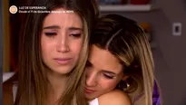 Alessia lloró por Jimmy y fue consolada por Macarena. Fuente: AméricaTV