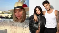Alessia Rovegno evitó hablar de paternidad de Hugo García