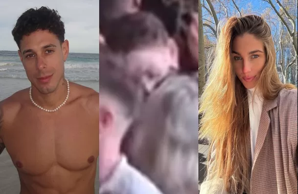 Hugo García captado besando a rubia en Tulum por Año Nuevo / Instagram / Ric La Torre