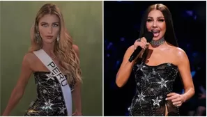 Alessia impactó en gala del Miss Universo con mismo vestido que usó Thalía 