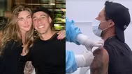 Alessia Rovegno se burla de Hugo García por su miedo a las agujas mientras lo vacunan