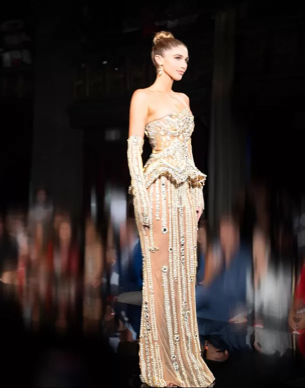 Alessia Rovegno en el New York Fashion Week / Instagram Alessia Rovegno en el New York Fashion Week / Instagram