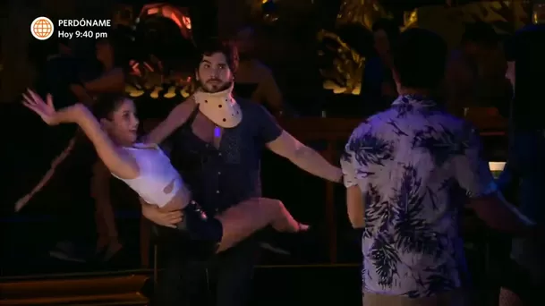 Alessia sacó celos a Jimmy bailando sensual bachata con Remo. Fuente: AméricaTV