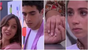 Alessia tomó de la mano a Jimmy a escondidas de Yesenia para darle inesperado mensaje. Fuente: AméricaTV