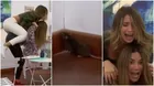 Alessia y Macarena se aterrorizaron y enloquecieron al ver una rata en la galería