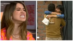 Alessia enfureció al ver a Jimmy siendo abrazado por Kimberly. Fuente: AméricaTV