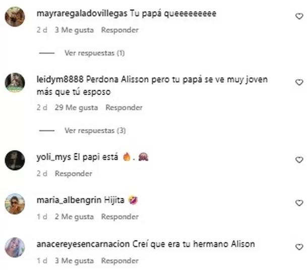Allison Pastor impacta al presentar a su papá y trolean a Erick Elera / Instagram