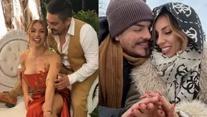 Erick Elera quedó cautivado al ver a su esposa Allison Pastor. Video: IG @allisonpastorromero