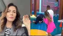 Almendra Gomelsky se pronunció tras sufrir aparatosa caída en vivo/Fotos y video: Instagram