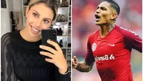 Alondra García Miró festejó de esta manera la clasificación el equipo de Paolo Guerrero