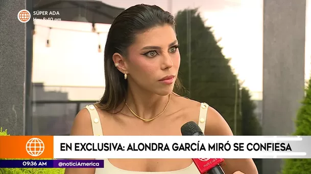 Alondra García Miró y lo que piensa del matrimonio / América Espectáculos 