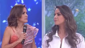 Alvina enfrentó a Valeria en vivo.