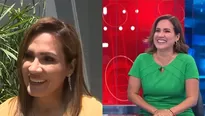 Alvina Ruíz habló sobre la anecdótica caída que protagonizó en vivo/Fotos y video: América  Espectáculos