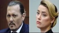 Amber Heard narró cómo fue agredida por Johnny Depp en su primer día de juicio / Fotos: AFP