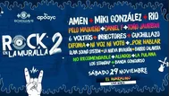 Amén, RIO y Miki González en festival Rock en La Muralla
