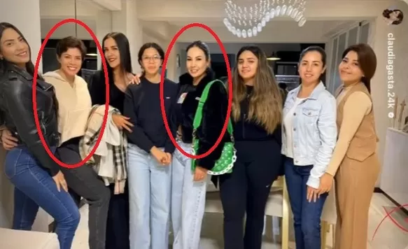 Claudia y Pamela se han vuelto mucho más unidas a raíz de los problemas con Christian Cueva/Foto: Instagram