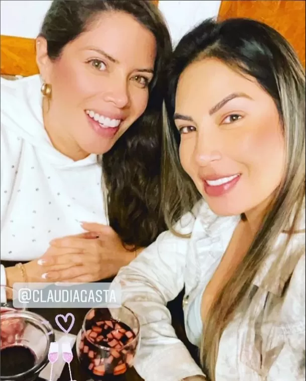 Claudia Gastañadui es la mejor amiga desde el colegio de Pamela López/Foto: Instagram