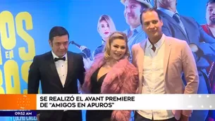 Milett Figueroa  y Aldo Miyashiro también participan en la cinta (Foto: Captura América TV)