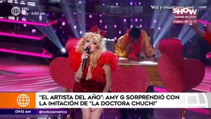 Amy G interpretó a ‘La doctora Chuchi’ en ‘El Artista del Año’