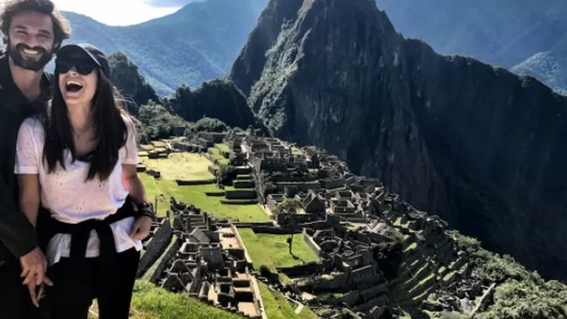 Ana Brenda Contreras e Iván Sánchez visitaron Machu Picchu 