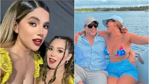 Ana Lucía Urbina no dudó en advertirle a Paco Bazán que se "porte bien". Foto: Instagram / Facebook