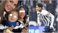 Ana Paula Consorte alentó a Paolo Guerrero en su debut con Alianza Lima. fuente: Instagram