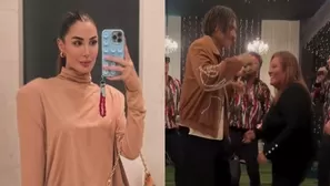 Ana Paula Consorte bailó con doña Peta en la fiesta de su cumpleaños / Instagram 