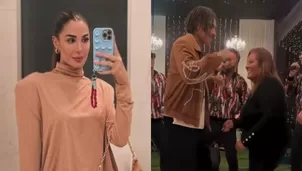 Ana Paula Consorte bailó con doña Peta en la fiesta de su cumpleaños / Instagram 