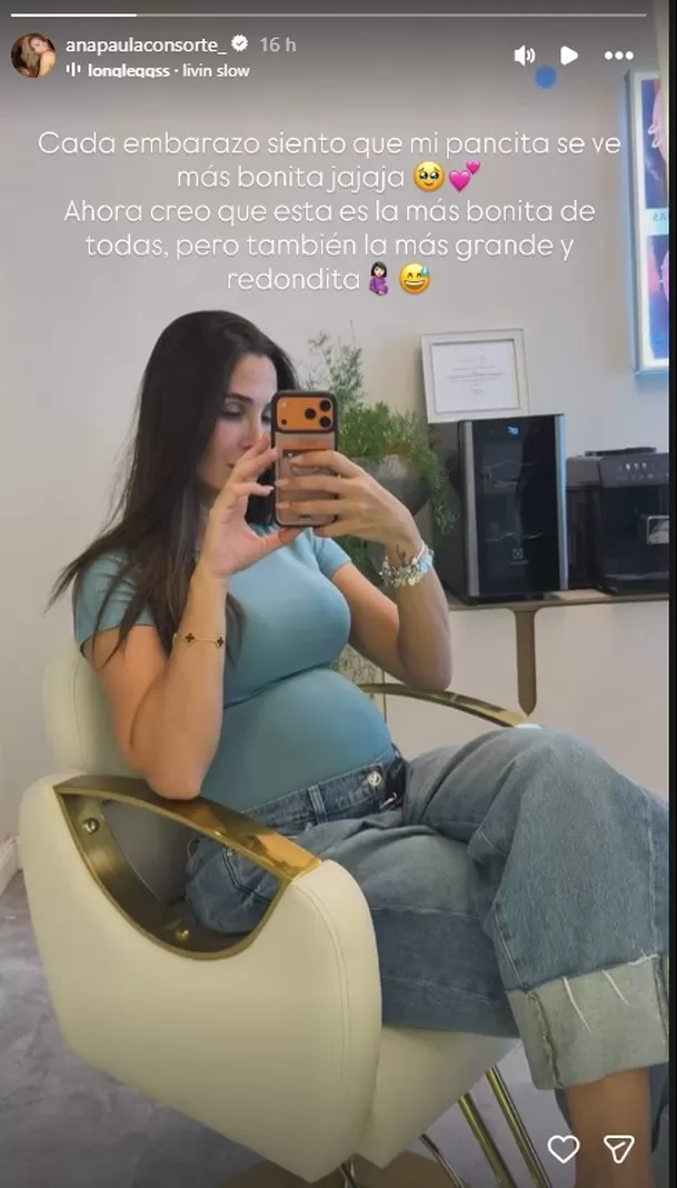Ana Paula compartió cómo se siente durante su embarazo y explicó por qué cada gestación es diferente/ Captura Ana Paula compartió cómo se siente durante su embarazo y explicó por qué cada gestación es diferente/ Captura