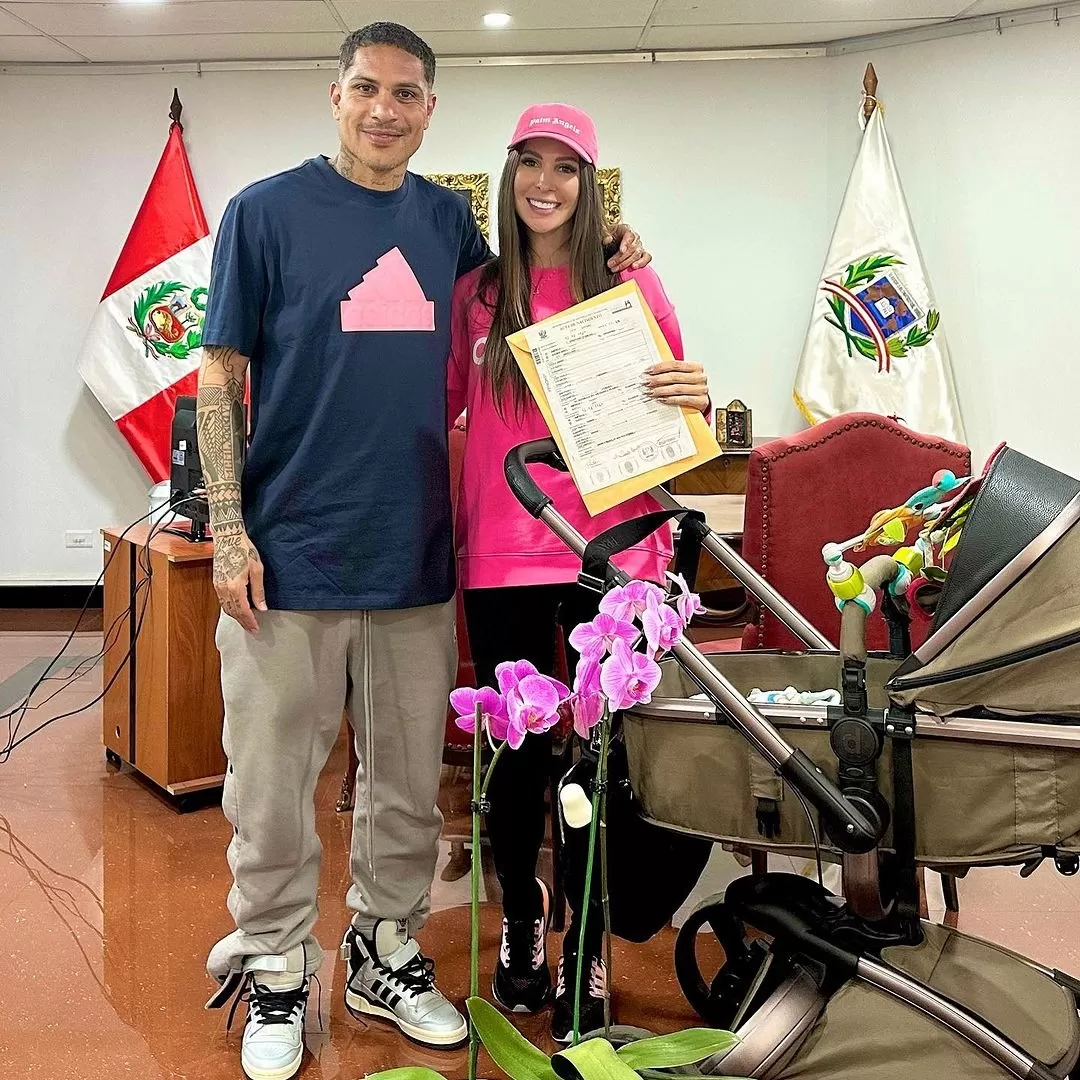 Ana Paula Consorte y Paolo Guerrero viven actualmente en Brasil/Foto: Instagram