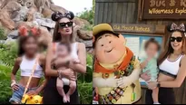 Ana Paula Consorte disfrutó junto a sus hijos en Disney/Fotos y video: Amperica Espectáculos