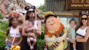 Ana Paula Consorte disfrutó junto a sus hijos en Disney/Fotos y video: Amperica Espectáculos