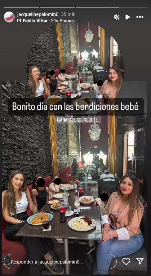 Ana Paula Conosrte hizo amistad con Jacqueline Palomino, esposa de Miguel Araujo/Foto: Instagram