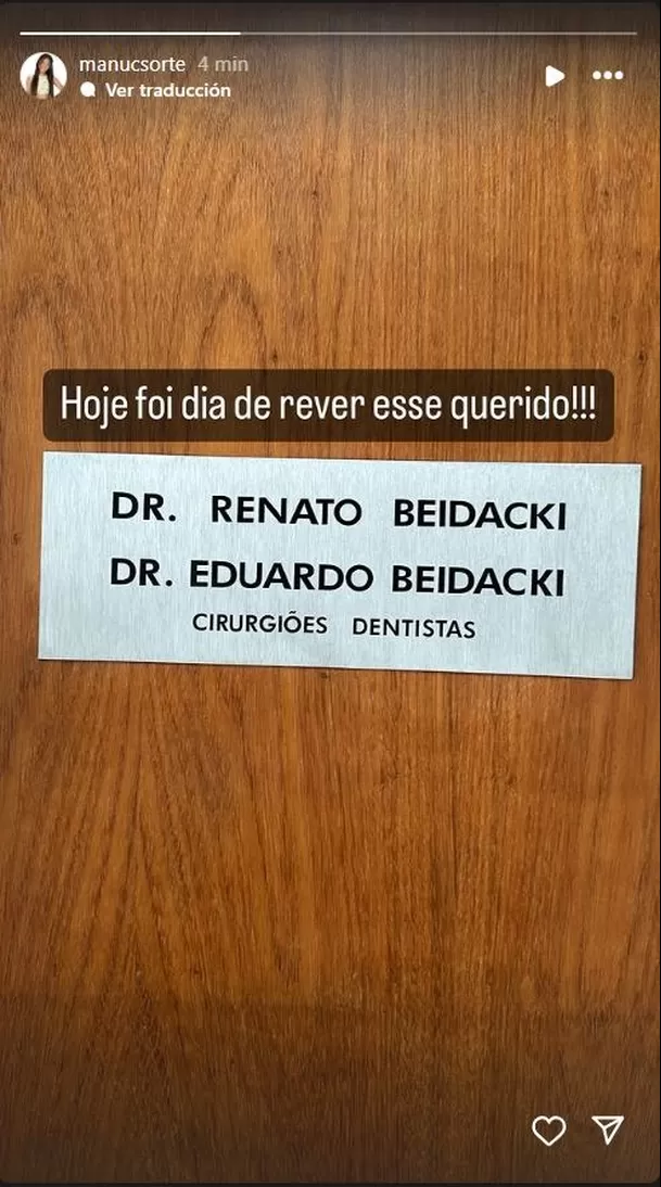 Publicación de la hija mayor de Ana Paula Consorte/Foto: Instagram