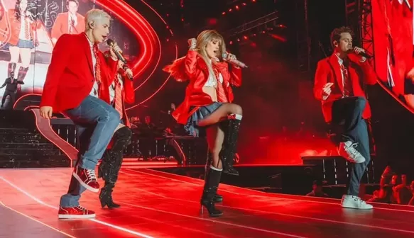 Primer concierto de la gira de RBD en Estados Unidos. Fuente: Instagram