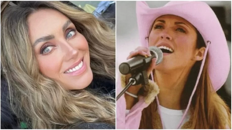 Anahí revivió a Mía Colucci en la nieve con el look de 'Sálvame' durante sesión de fotos