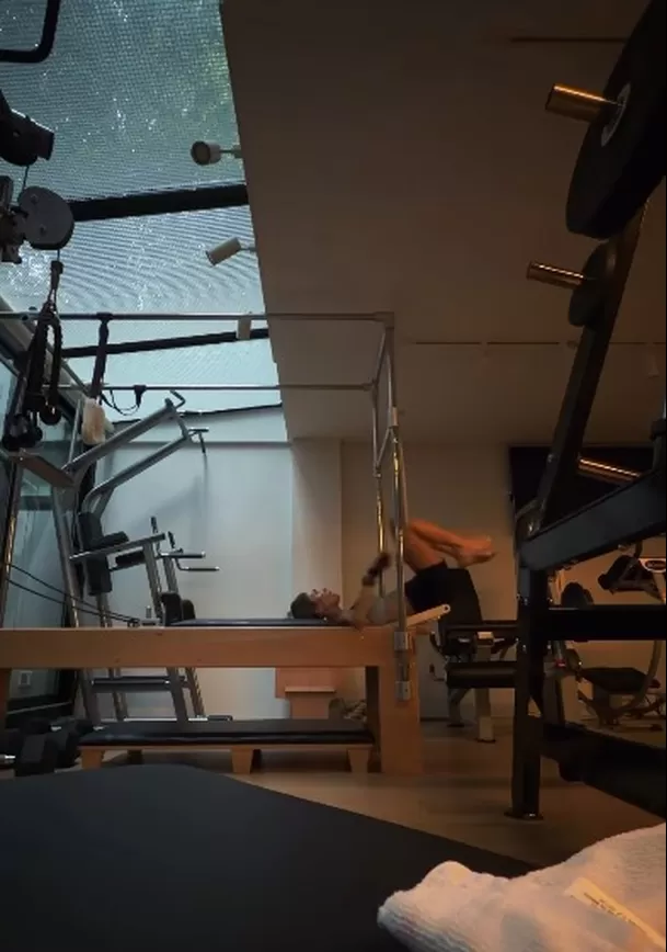 Anahí sufrió fuerte caída durante entrenamiento/ Captura Instagram