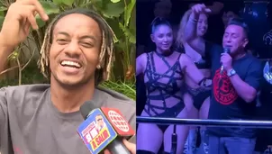 André Carrillo y su divertida reacción al tema 'El Cervecero' de Christian Cueva y Pamela Franco/Fotos y video: Sí va a salir 