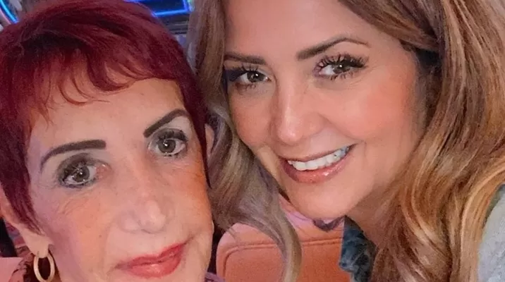 Madre de Andrea Legarreta falleció este fin de semana. Fuente: Instagram Madre de Andrea Legarreta falleció este fin de semana. Fuente: Instagram