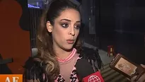 Andrea Luna habló con la prensa tras su polémica eliminación de ‘Reinas del Show’