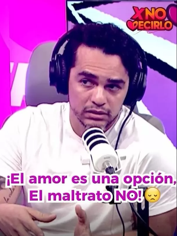 Juan Víctor Sánchez acusó a Andrea San Martín de lanzar a su gato contra la pared / Captura