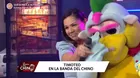 Andrea San Martín conoce a Timoteo y se emociona casi hasta las lágrimas