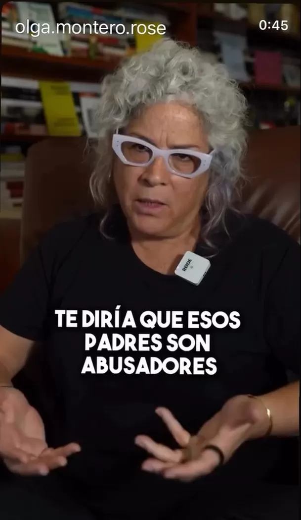 Tras el pronunciamiento de Andrea San Martín, Alicia Díaz compartió un contundente video sobre el abuso y el castigo infantil Video: IG @aliciavdm Tras el pronunciamiento de Andrea San Martín, Alicia Díaz compartió un contundente video sobre el abuso y el castigo infantil Video: IG @aliciavdm