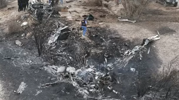 13 personas murieron al estrellarse una avioneta turística cerca de las Líneas de Nazca / Andina / EditoraPerú 13 personas murieron al estrellarse una avioneta turística cerca de las Líneas de Nazca / Andina / EditoraPerú