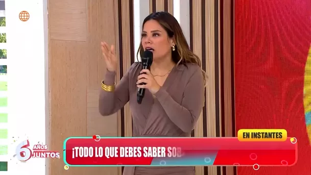 Andrea San Martín hizo un llamado a la madurez y a no continuar con el cruce de declaraciones. Foto: América TV