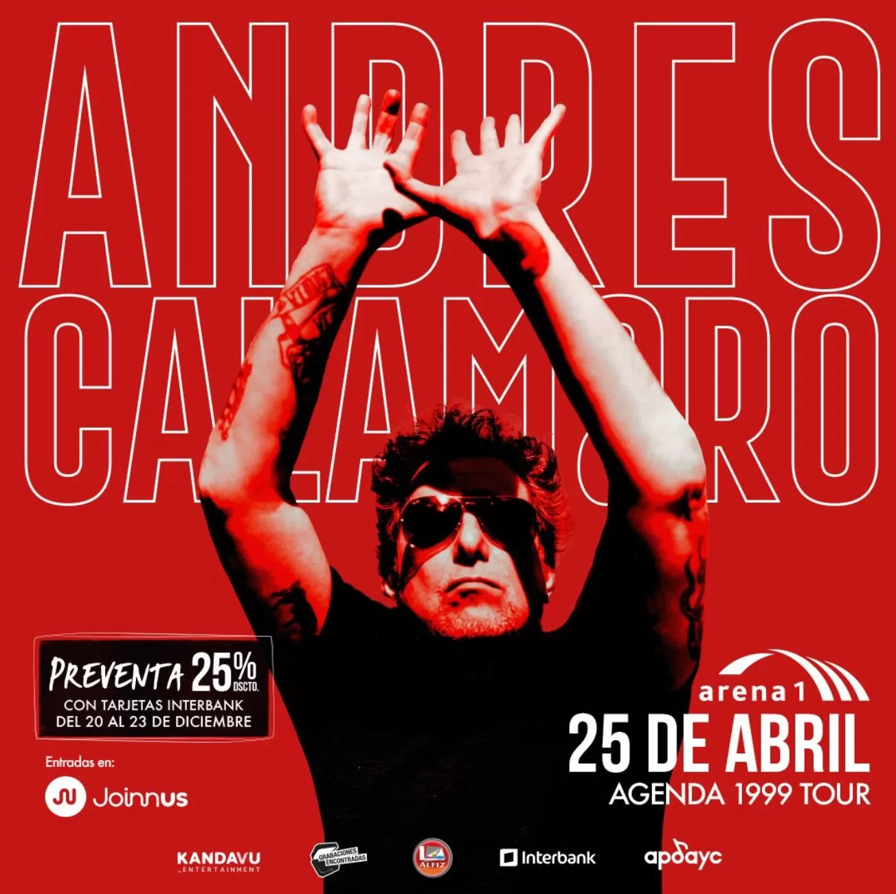 Andrés Calamaro volverá al Perú para imperdible concierto / Difusión 