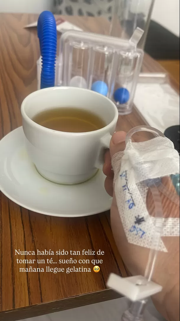 Andrés Wiese sigue internado luego de su operación / Instagram Andrés Wiese sigue internado luego de su operación / Instagram